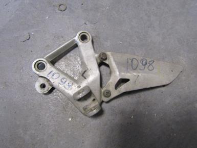 Кронштейн подножки водителя левый, Ducati, Superbike 1098, 2008, 0, 0