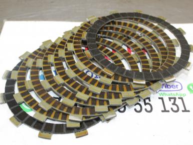 Диски сцепления (комплект фрикционные и стальные), Yamaha, FZ 6 Fazer, 2005, 0, 0