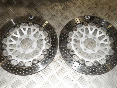 Диски тормозные передние (комплект), Honda, VFR 400, 1992, 0, 0