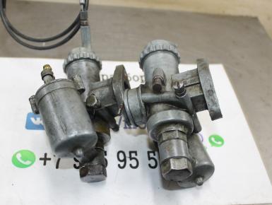 Карбюратор блок (2 штуки), Урал, M-63 (с люлькой), 1970, 0, 0