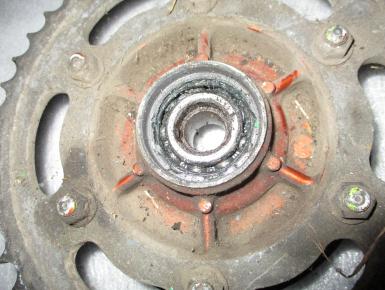 Ступица заднего колеса, Kawasaki, ZXR 750, 1991, 0, 0