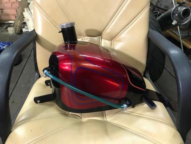 Бак топливный, Honda, VT 750 DC Shadow Spirit ( Black Widow / Slasher ), 2000, 0, 0