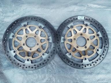 Диски тормозные передние (комплект), Kawasaki, ZX 12 R Ninja, 2001, 0, 0