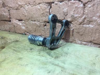 Подножка (упор) водителя левая В сборе с кронштейном, Honda, CBR 750 Hurricane , 0, 0