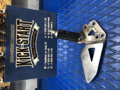 Кронштейн подножки водителя левый и правый (комплект), Kawasaki, ZZR 400, 1994, 0, 0