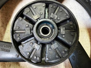 Демпферные резинки заднего колеса, Yamaha, XJR 400, 1995, 0, 0