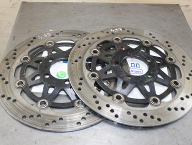 Диски тормозные передние (комплект), Kawasaki, ZZR 400, 1991, 0, 0