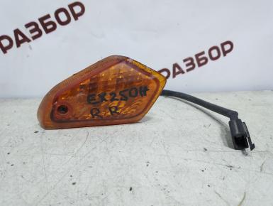 Поворотник правый задний , Kawasaki, ZZR 250, 1990, 0, 0