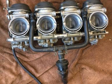 Карбюратор блок (4 штуки), Suzuki, GSX R 600, 1998, 0, 0