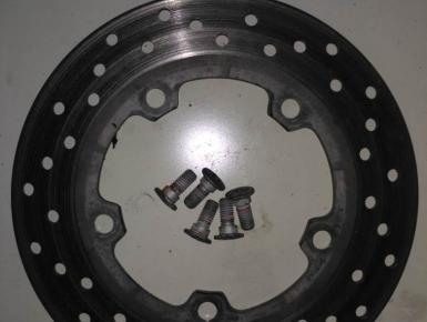 Диск тормозной Задний, Yamaha, 0, 1