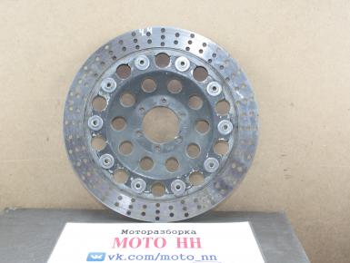 Диск тормозной Левый передний, Honda, NT 650 Hawk GT, 1990, 0, 0