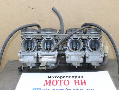 Карбюратор блок (4 штуки), Kawasaki, GPX 600 R, 1990, 0, 0