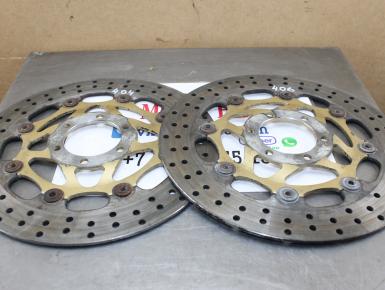 Диски тормозные передние (комплект), Yamaha, FZR 400, 1988, 0, 0