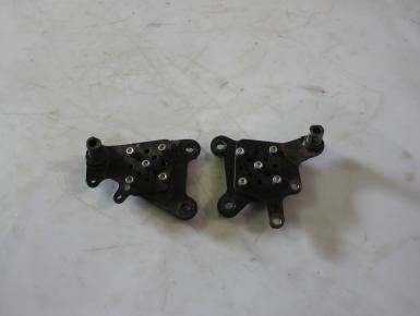 Кронштейн подножки водителя левый и правый (комплект), Kawasaki, ZX 6 R Ninja , 0, 0