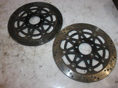 Диски тормозные передние (комплект), Kawasaki, ZR 400 ZEPHYR, 1992, 0, 0