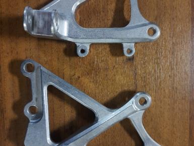 Кронштейн подножек водителя и пассажира левый и правый ( комплект ), Yamaha , 0, 0