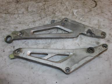 Кронштейн подножки водителя левый и правый (комплект), Suzuki, GSX 400, 1997, 0, 0