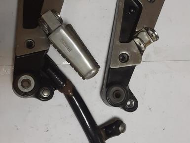 Кронштейн подножки пассажира левый, Yamaha, V-Max 1200, 2007, 0, 0