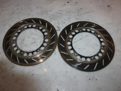 Диск тормозной Правый передний, Yamaha, XV 750 Virago, 1990, 0, 0