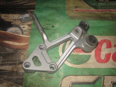 Кронштейн подножки водителя левый, Kawasaki, GPX 400, 1994, 0, 0