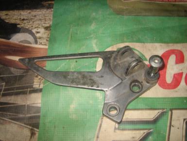 Кронштейн подножки водителя правый, Kawasaki, ZZR 250, 1995, 0, 0