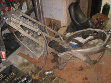 Рама, Kawasaki, ZZR 400, 1996, 0, 0