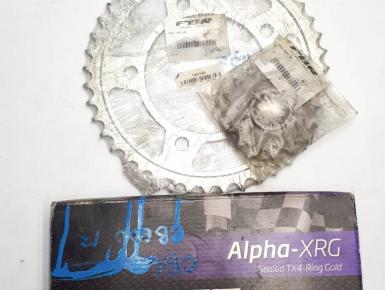 Ведомая и ведущая звезда и цепь привода колеса (комплект), Honda, CB 600 F Hornet , 0, 0