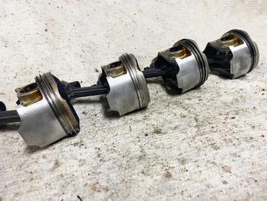 Поршень с шатуном в сборе, Honda, CB 600 F Hornet, 2001, 0, 0