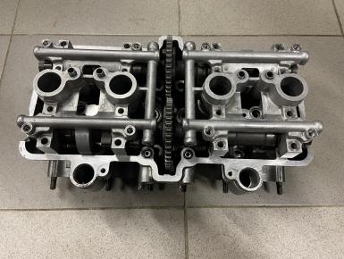 Головка блока цилиндров Передняя (Front), Kawasaki, ZZR 400, 1991, 0, 0