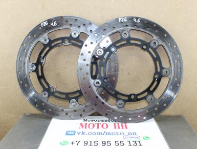 Диски тормозные передние (комплект), Yamaha, FZ 6 Fazer, 2005, 0, 0