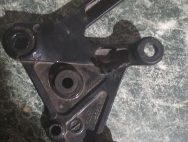 Кронштейн подножки водителя правый, Honda, CBR 600 RR, 2005, 0, 0