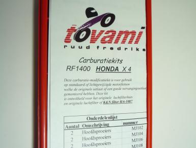 Запчасти для карбюратора, Honda, X4, 2002, 0, 0