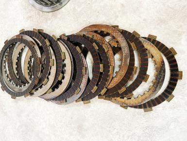 Диски сцепления (комплект фрикционные и стальные), Honda, CBR 600 F3, 1998, 0, 0