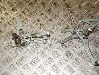 Кронштейн подножки водителя левый и правый (комплект), Honda, CBR 1000 RR, 2010, 0, 0