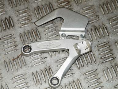 Кронштейн подножки водителя левый, MV Agusta, Brutale, 2011, 0, 1