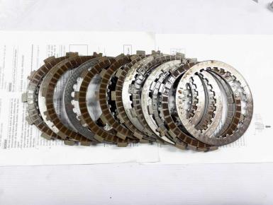 Диски сцепления (комплект фрикционные и стальные), Suzuki, GSX R 600, 2009, 0, 0