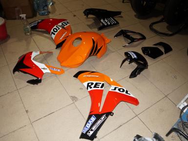 Пластик (комплект для всего мотоцикла), Honda, CBR 1000 RR, 2010, 0, 0