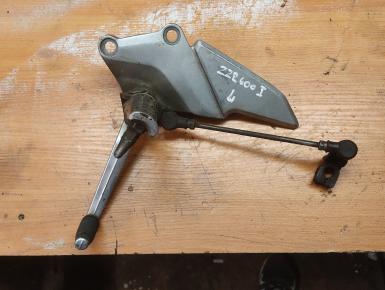 Кронштейн подножки водителя левый, Kawasaki, ZZR 600, 1992, 0, 0