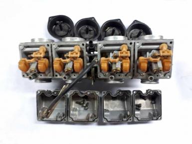 Карбюратор блок (4 штуки), Yamaha, FZR 400, 1988, 0, 0