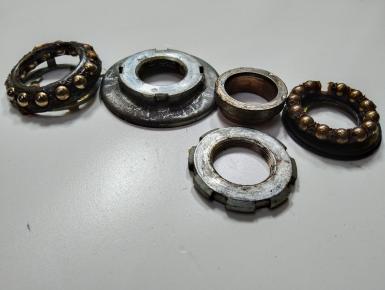 Рулевой подшипник комплект ( верхний и нижний ), Honda, VTR 1000 F, 1997, 0, 0