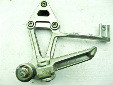 Кронштейн подножки пассажира левый, Kawasaki, GPX 400, 1988, 0, 0