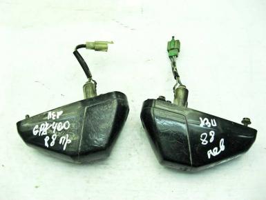 Поворотники передние комплект (левый и правый), Kawasaki, GPX 400, 1988, 0, 0