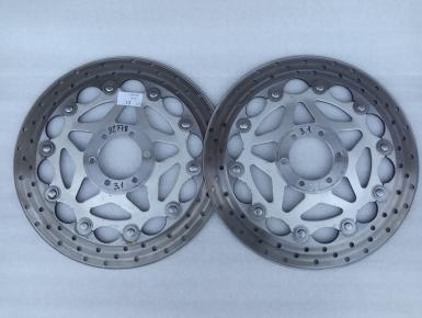 Диски тормозные передние (комплект), Yamaha, XJR 1200, 1998, 0, 0