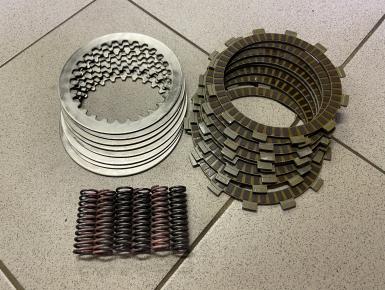 Диски сцепления (комплект фрикционные и стальные), Yamaha, YZF R6, 2001, 0, 0