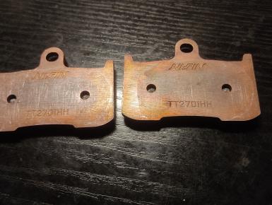 Колодки тормозные Передние (NISSIN), Honda, VTR 1000 F, 1998, 0, 0