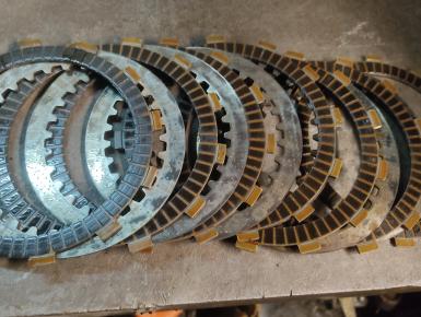 Диски сцепления (комплект фрикционные и стальные), Kawasaki, ZZR 600, 1992, 0, 0