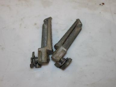 Кронштейн подножки пассажира левый и правый (комплект), Kawasaki, ZZR 250, 1995, 0, 0