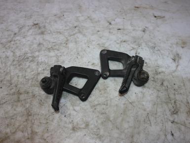 Кронштейн подножки пассажира левый и правый (комплект), Kawasaki, ZZR 400, 1995, 0, 0