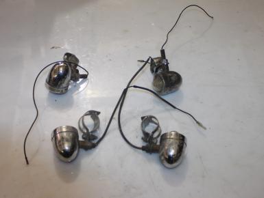 Поворотники комплект (передние - задние левые - правые), Suzuki, VS 400 Intruder , 0, 0