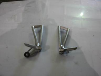 Кронштейн подножки пассажира левый и правый (комплект), Yamaha, YZF R6, 2003, 0, 0